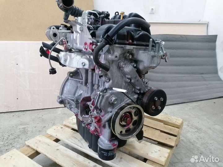 Двигатель на nissan dayz roox B21A 3B20