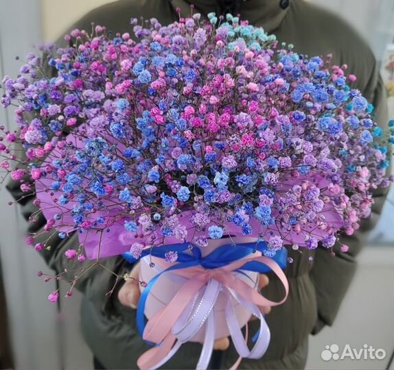 Композиция из гипсофилы