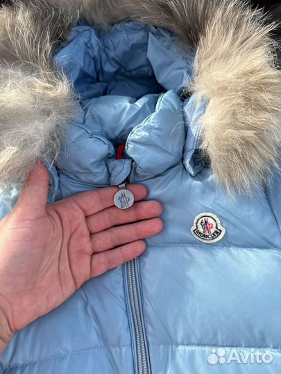 Пуховик комбинезон moncler детский