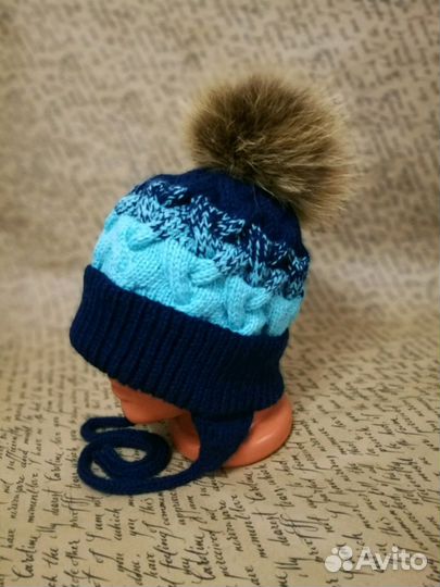 Шапка с градиентом