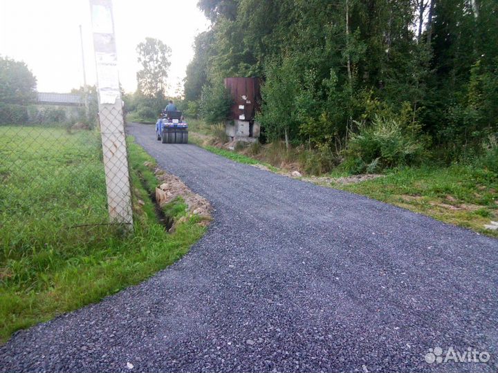 Асфальтирование, Истра, укладка асфальта