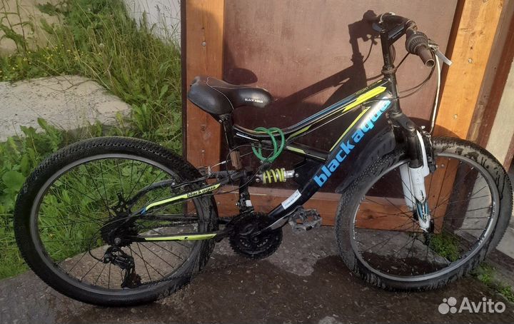 Велосипед black aqua