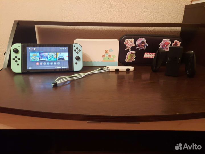 Nintendo switch animal crossing edition