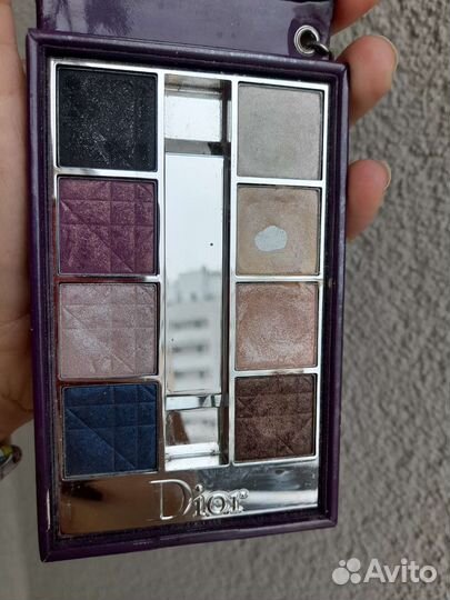 Тени для век dior, б/у