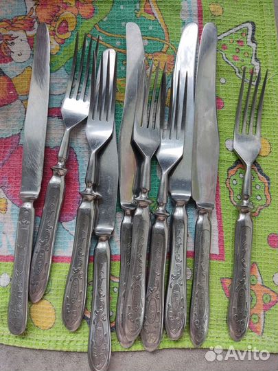 Набор столовых приборов СССР нержавейка