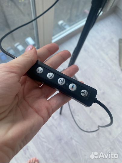 Кольцевая лампа со штативом бу