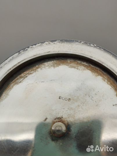 Чайник фарфор бисквит диаметр 13 см, сер. XX в, В