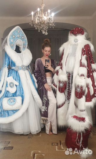 Костюм Деда Мороза и Снегурочки