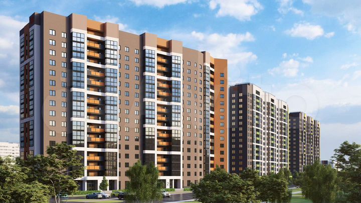 2-к. квартира, 53 м², 14/16 эт.