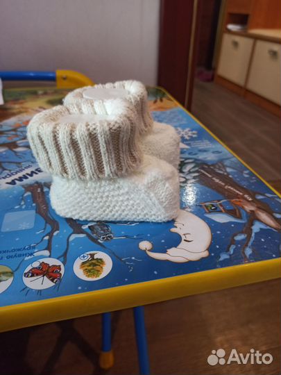 Носочки для новорожденного