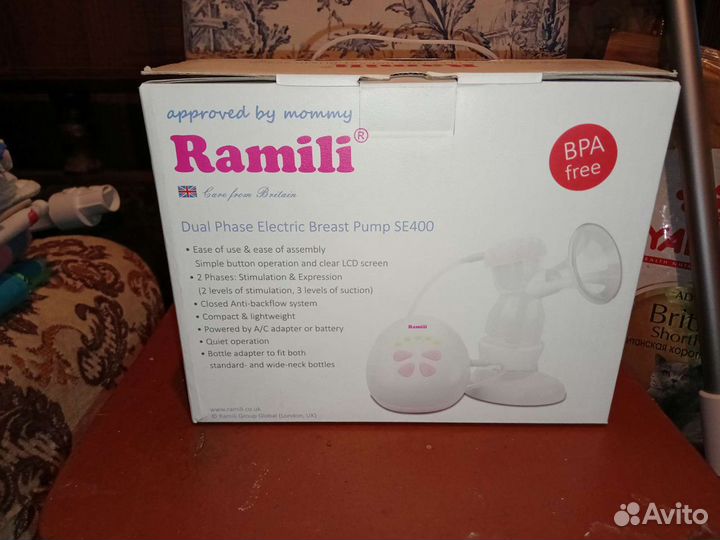 Молокоотсос электрический Ramili