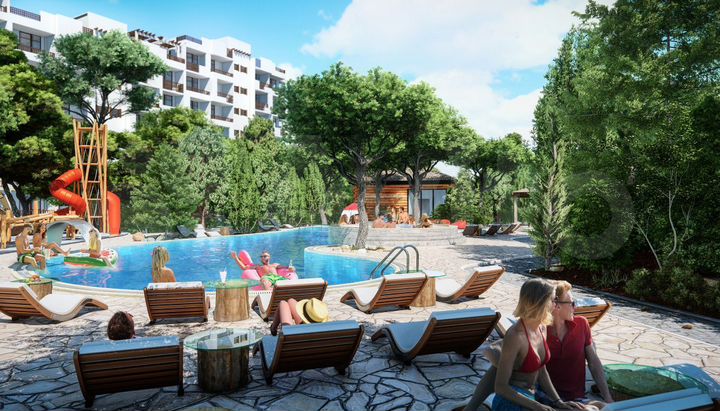 1-к. квартира, 61,9 м², 9/16 эт.