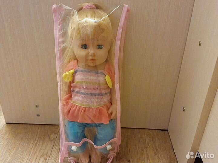 Кукла baby huan говорящая