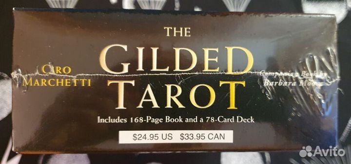 The Gilded Tarot, новый оригинал-раритет 2004 г