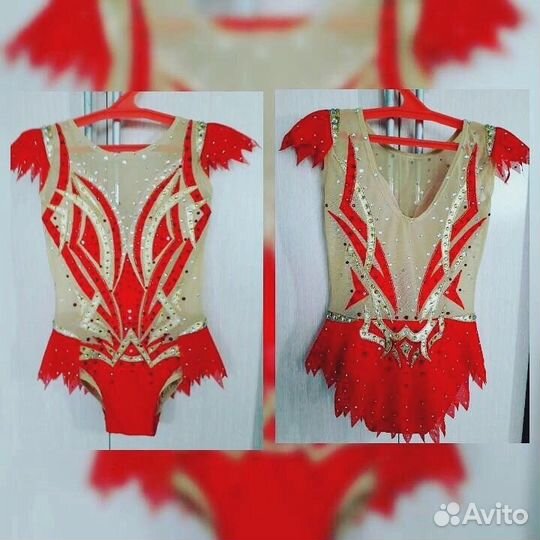 Купальник для художественной гимнастики 116-122