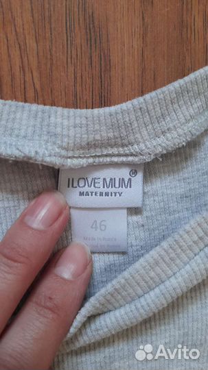 Джинсы и футболка для беременных 48