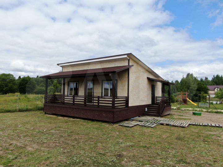 Коттедж 80 м² на участке 12 сот.