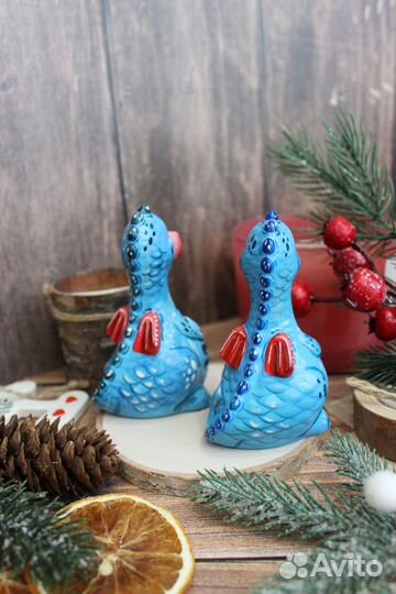 Ёлочная игрушка ручная роспись
