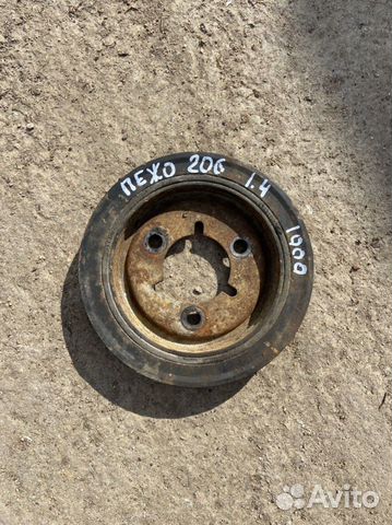 Шкив коленвала пежо 206