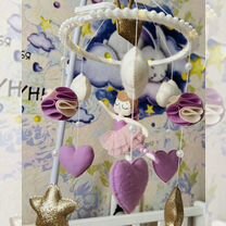 Мобиль в кроватку с подсветкой