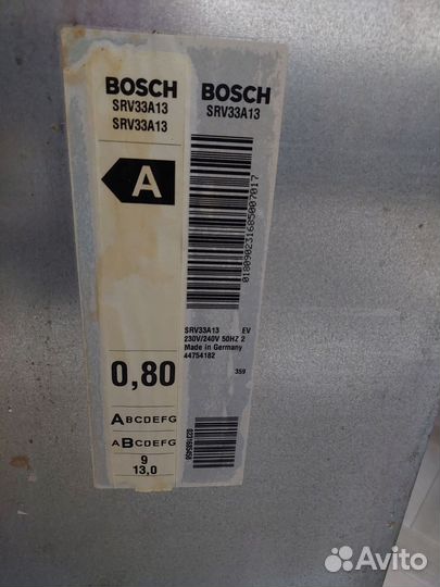 Посудомоечная машина bosch 45 см на запчасти