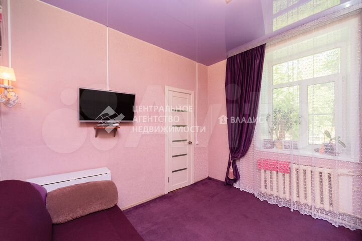 Комната 23,7 м² в 1-к., 1/2 эт.