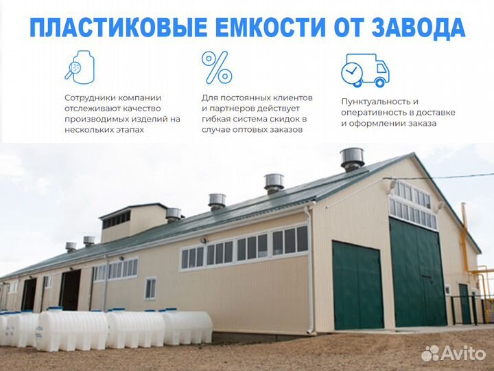 Бак емкость для воды