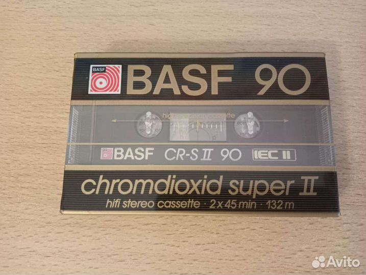 Аудиокассета basf CR-S 90