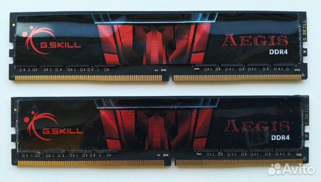 Оперативная память DDR4 KIT G.Skill Aegis 2x16Gb