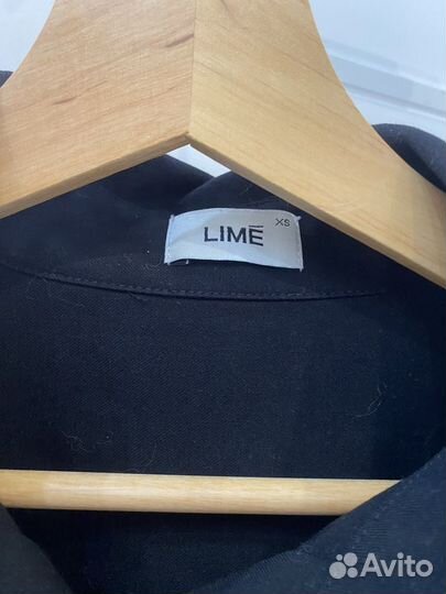 Укороченная рубашка lime