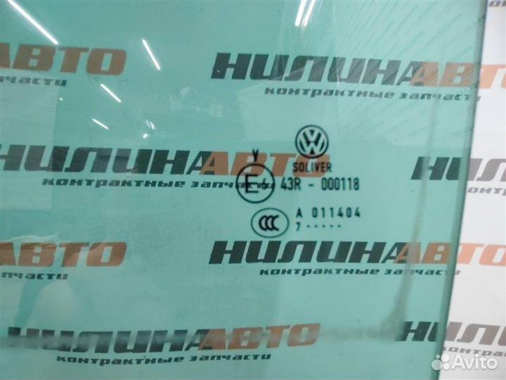 Стекло двери заднее левое Volkswagen Passat B6