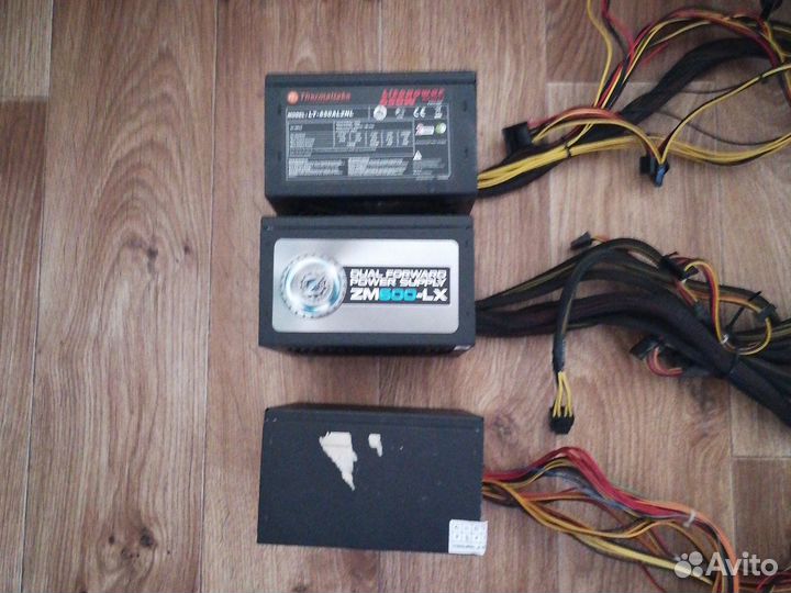 3 нерабочих блока питания от пк