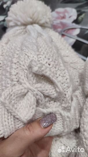 Комплект шапка и шарф