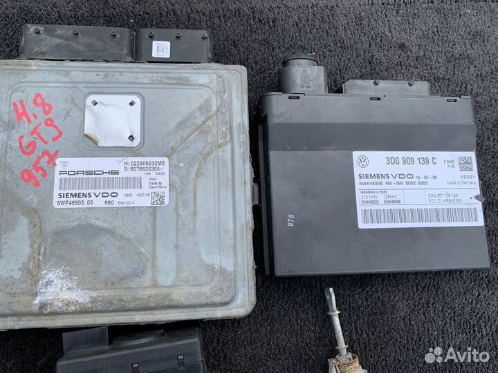 Комплект блоков управления Порше Кайен 957 GTS