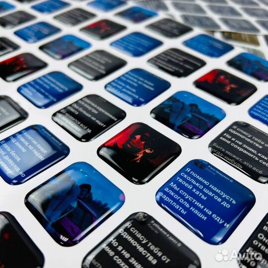 Объёмные стикеры 3d наклейки на телефон