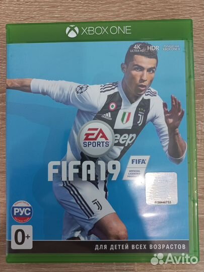 Игра FIFA 19 Xbox