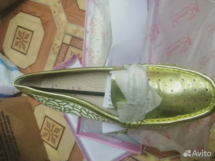 Балетки новые