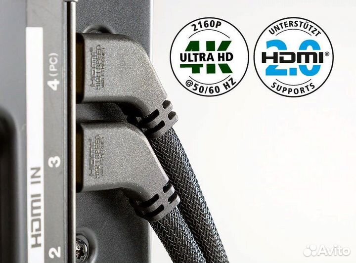 Hdmi ver/2.0b 1.6 m Eagle Cable Deluxe 10011016