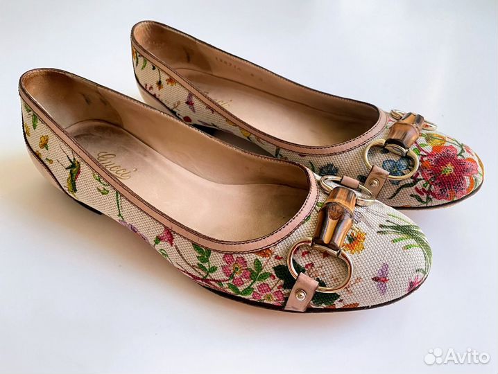 Gucci Flora балетки оригинал 38