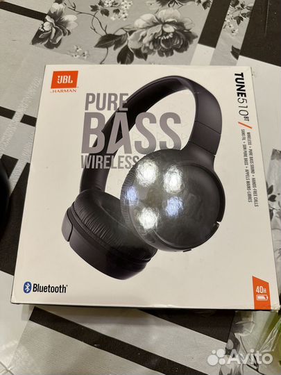 Беспроводные наушники jbl tune 510bt
