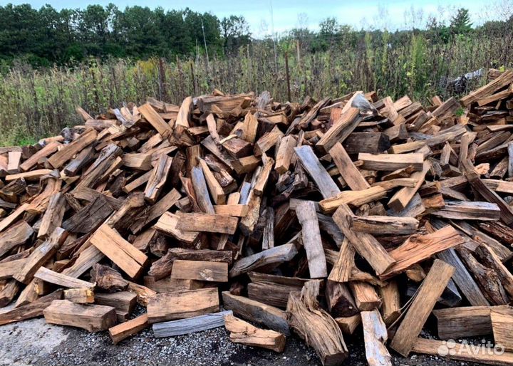 Дрова подсушенные