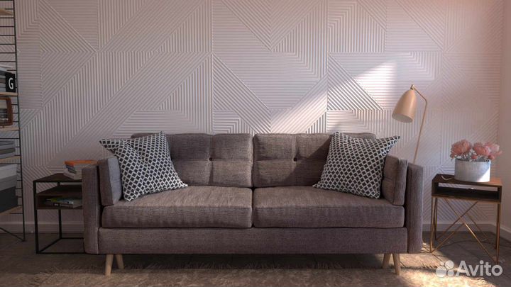 Гипсовая 3D панель 