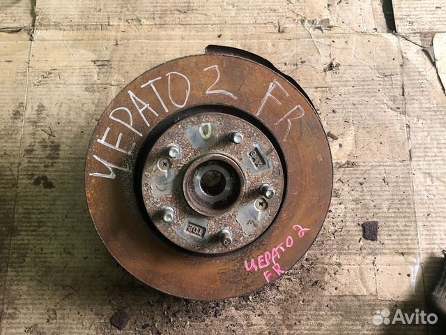 Kia cerato 2 кулак поворотный