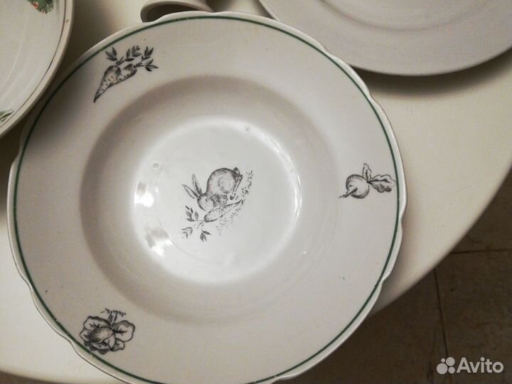 Посуда СССР для детей