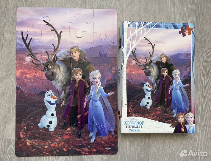 Пазлы пакетом «Холодное сердце» maxi