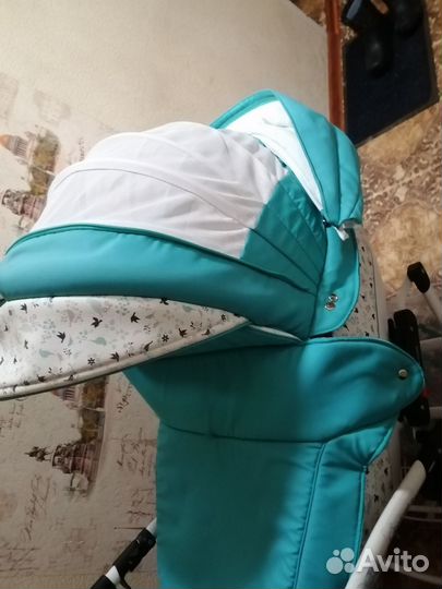 Коляска для новорожденных 2в1
