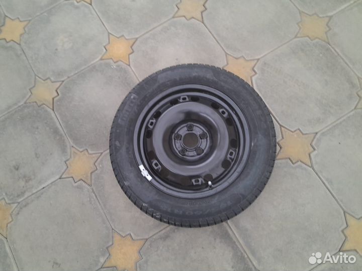 Колесо запасное R15 на Volkswagen Polo