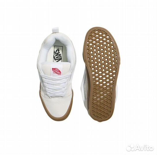 Кеды Vans Knu Skool White Gum