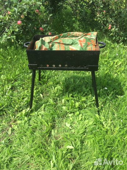 Мангал со съемными ножками