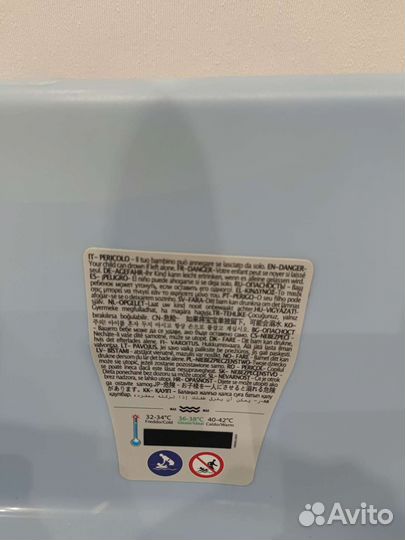 Детская ванночка для купания с подставкой Ok baby